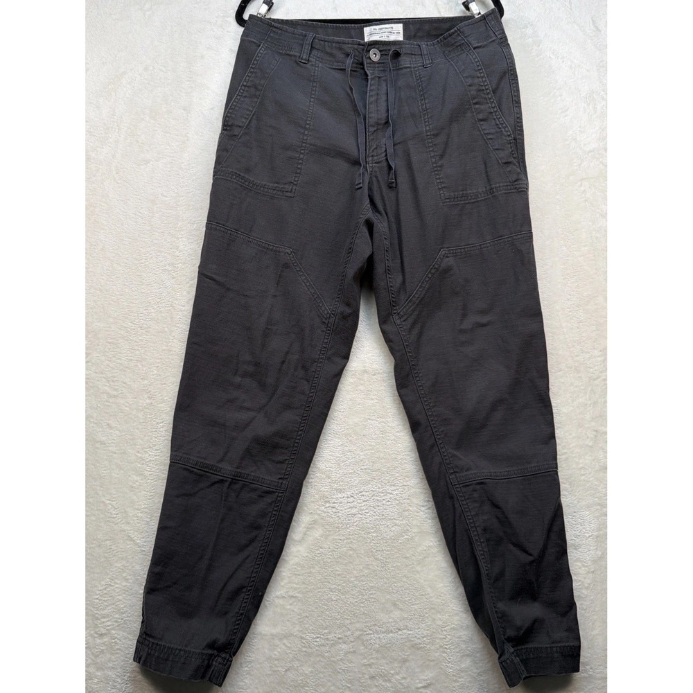 REI Co-op Hiking Pants Mens 34x32 Gray Double Knee Utility Trail Outdoor Wear
